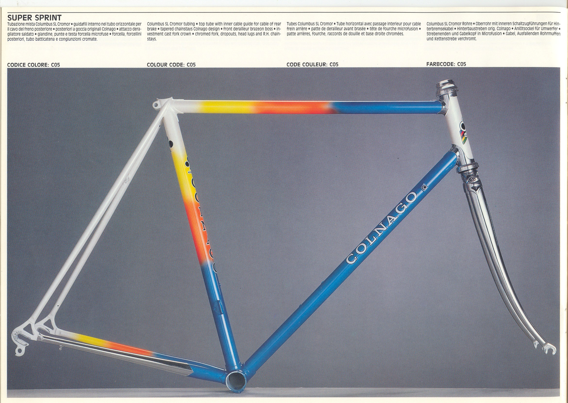 colnago serial number chart
